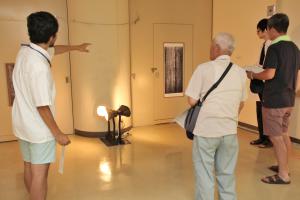 おぢや汚れの絵画展様子