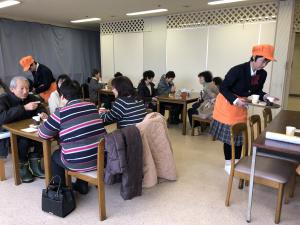総合支援学校喫茶サービス写真