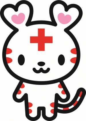 日本赤十字社イメージキャラクター「ハートラちゃん」
