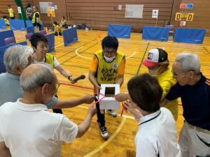 抽選会の様子